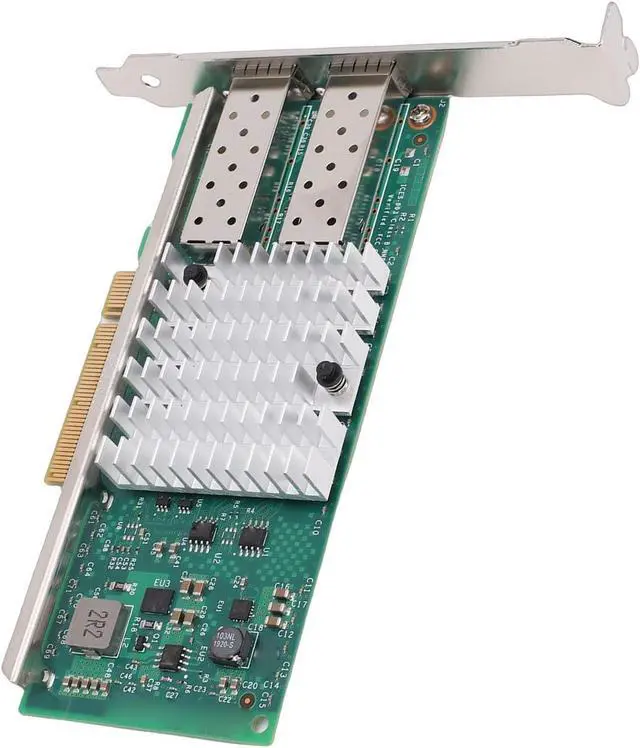 Alt view image 7 of 7 - Bewinner 10GB PCIE X8 Fiber Optic Network Card, Dual SFP+ Ports, 82599 Chip, PCI Express Ethernet Adapter for Server, High Performance, Low Latency