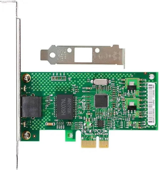 Alt view image 2 of 4 - 9301CT for 82574L Chipset EXPI9301CT Gigabit Ethernet Desktop PCIE X1 Network Adapter 10/100/1000Mbps NIC for Computer