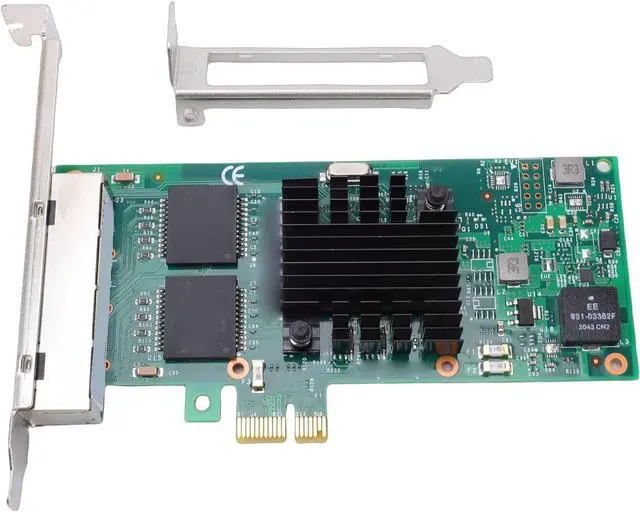 Alt view image 7 of 7 - GOWENIC PCI Express Network Card, Wide Application, High Performance, Stable Transmission, Reliable Operation, for Server Desktop PC