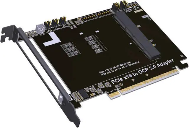 Alt view image 4 of 7 - Robust PCIe X16 to GenZ 4C+ SFFTA-1002 OCP NIC Adapter, Networking Card for Seamless Server Integration