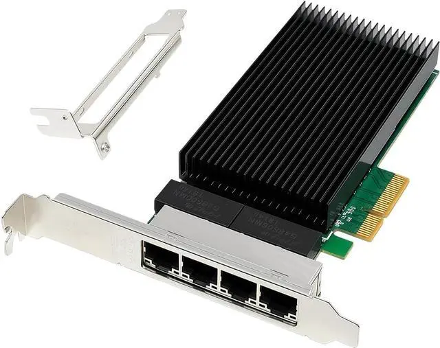 Main image of 4 Port 2.5Ghz PCIe Networking Card with I226 Controller for Servers and Desktops Supports 2500BASE