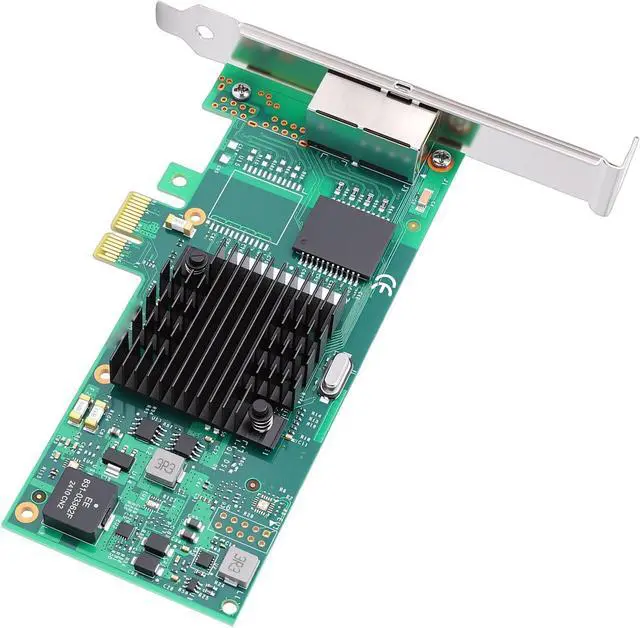 Alt view image 5 of 7 - 2 Port Gigabit Ethernet PCIe Network Card, PCI Express 2.1 x1 Adapter with Chipset, Dual RJ45 Ports for Servers Desktops and Industrial Applications