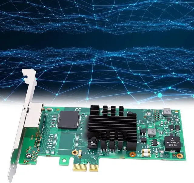 Alt view image 4 of 7 - 2 Port Gigabit Ethernet PCIe Network Card, PCI Express 2.1 x1 Adapter with Chipset, Dual RJ45 Ports for Servers Desktops and Industrial Applications