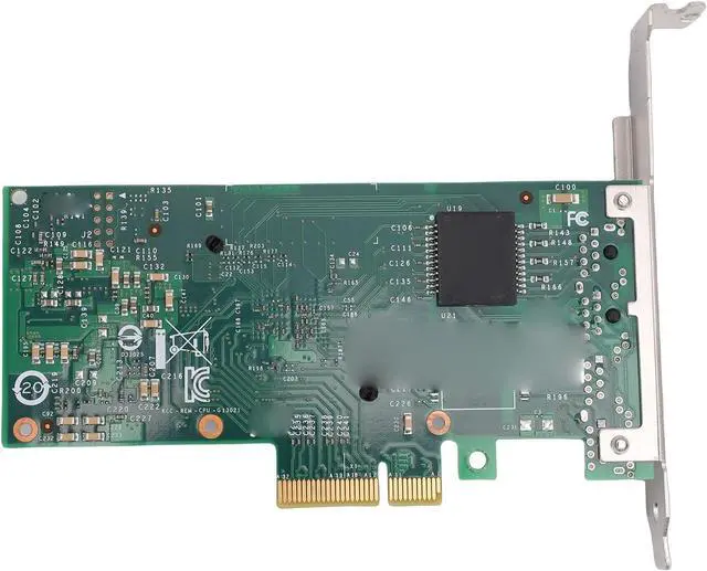 Alt view image 6 of 7 - EBTOOLS Gigabit 2 Port NIC with I350-T2 Chip, 1Gb Network Card with Dual RJ45 Ports, PCI Express 2.0 X4, Ethernet Card with Low Profile, for 7/8/10/11