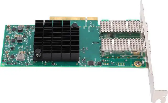 Alt view image 7 of 7 - Dual Port Server Network Card, 10Gbps 25Gbps High Speed Network Adapter with RDMA Technology and Low Latency, for Data Center GPU Computing and Virtual Overlay Networks