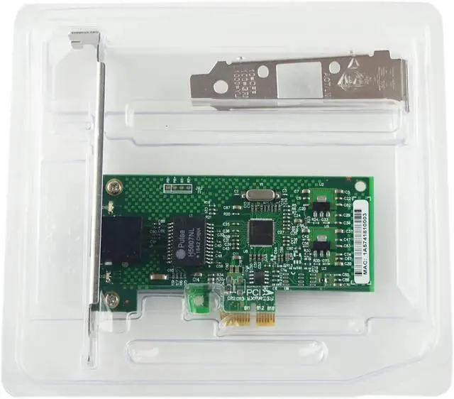 Alt view image 4 of 4 - 9301CT for 82574L Chipset EXPI9301CT Gigabit Ethernet Desktop PCIE X1 Network Adapter 10/100/1000Mbps NIC for Computer