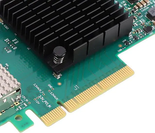 Alt view image 6 of 7 - ciciglow Dual Port Server Network Card, 10Gbps High Speed Transmit Low Latency with RDMA Technology, Supports Multiple Operating Systems and Fiber Types