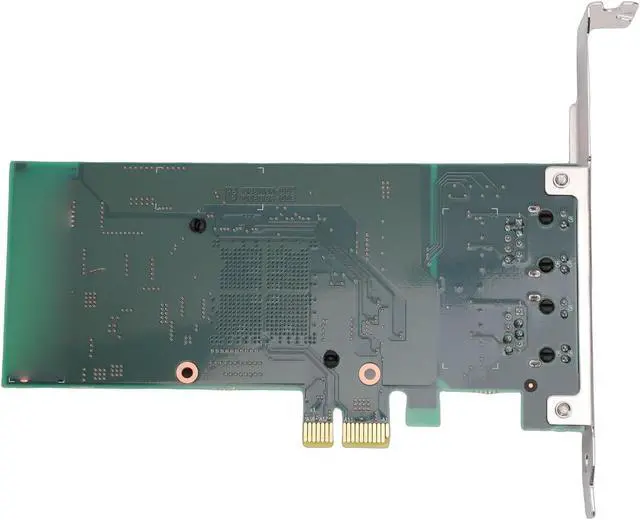 Alt view image 5 of 7 - Yunseity 1Gb Network Card, Dual RJ45 Ports PCI Eress 2.0 X1 Gigabit Ethernet Adapter with Gold Plated Connectors, for Systems and Servers