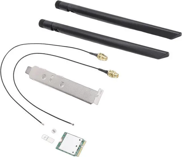 Main image of SUNGOOYUE WiFi 7 Wireless Card, QCNCM865 M.2 Module with 2x2 External Antennas and 4K QAM for 11, Supports 2.4GHz 5GHz 6GHz Triple Band 5.8Gbps Technology
