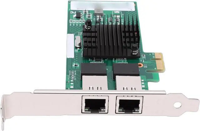 Alt view image 6 of 7 - Zyyini Dual Port Gigabit PCIe Network Card, 1Gbps Ethernet Adapter with 82571 Controller, 2 RJ45 Ports 10 100 1000Mbps, for Wins, Linux, VMware