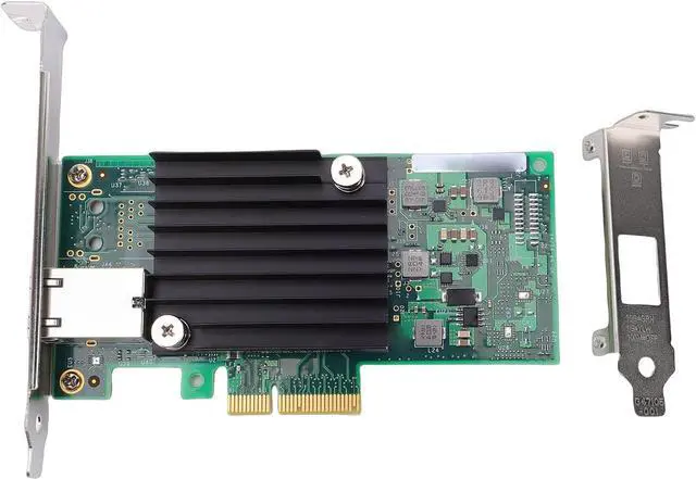 Main image of 10G PCIe Network Card, PCIe 3.0 X4 Ethernet Adapter with RJ45 Port, Support PCI Express x4, x8, x16, for Server, RHEL, SUSE, Freebsd