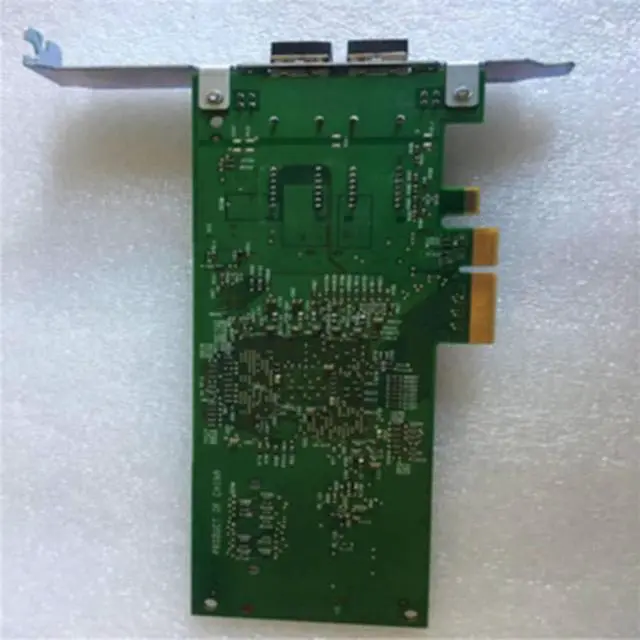 Alt view image 3 of 3 - Dual-Port FC Fiber Network PCIe 4GB FHBA Card - AD355-60001 AD355A for High-Performance Data Transfer