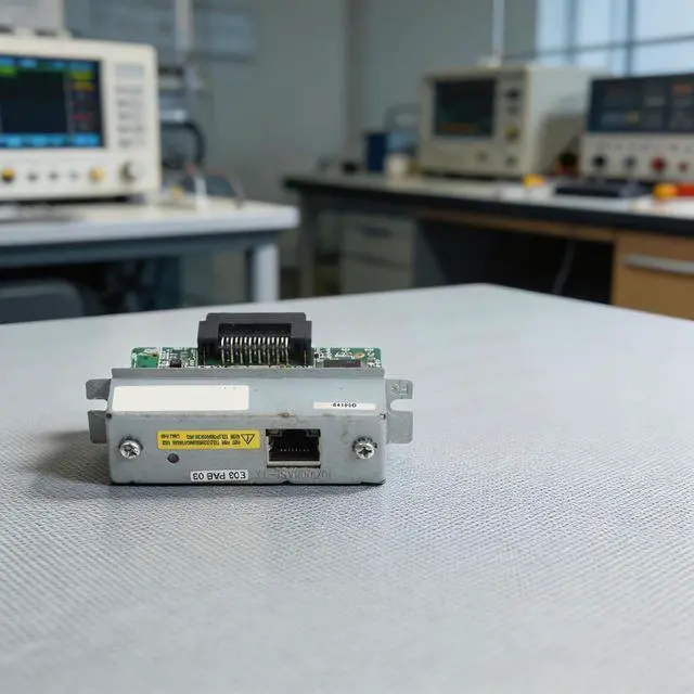 Alt view image 5 of 7 - Ethernet Network Card UB-E03 C32C824541 for TM-T88III T88IV T86L Printers - 10Base-T 100Base-TX Interface POS Hardware