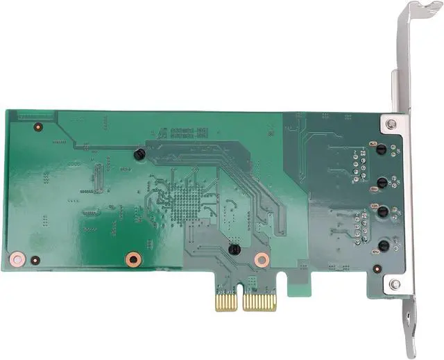 Alt view image 6 of 7 - Gigabit Ethernet Server Adapter, Dual RJ45 Ports 82571 Controller PCI Express Network Card, with Gold Plated Connectors and Low Profile Brackets for Centos RHEL Debian Freebsd