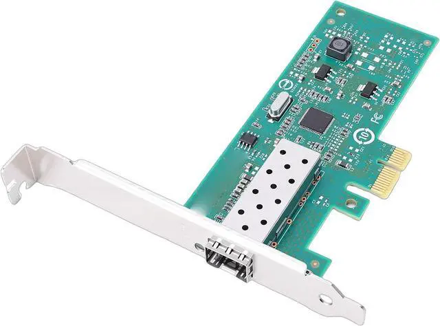 Main image of LICAEVEY PCIE X1 NIC Network Card, Single SFP + Port 1GB PCI Express 2.0 X1 Ethernet Adapter with 210AT chip, Desktop PCIE Network Card