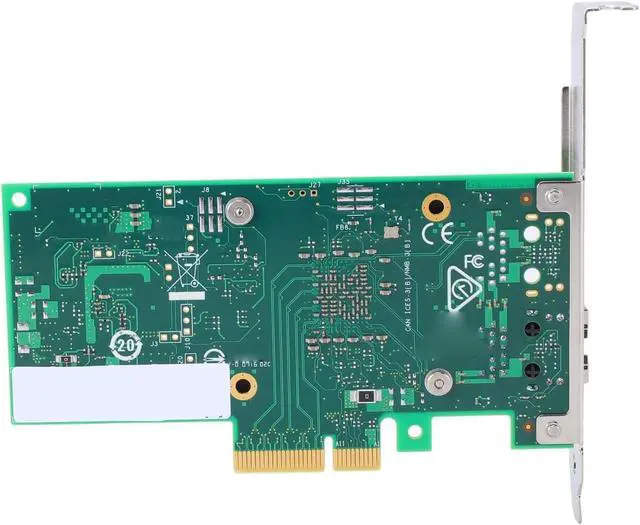Alt view image 4 of 7 - 10G PCIe Network Card, PCIe 3.0 X4 Ethernet Adapter with RJ45 Port, Support PCI Express x4, x8, x16, for Server, RHEL, SUSE, Freebsd
