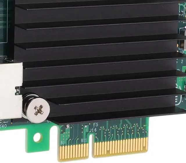 Alt view image 7 of 7 - 10Gb PCIe Network Card, T1 Controller with RJ45 Port, Support for VMware, PCIe 3.0 X4 Ethernet Adapter