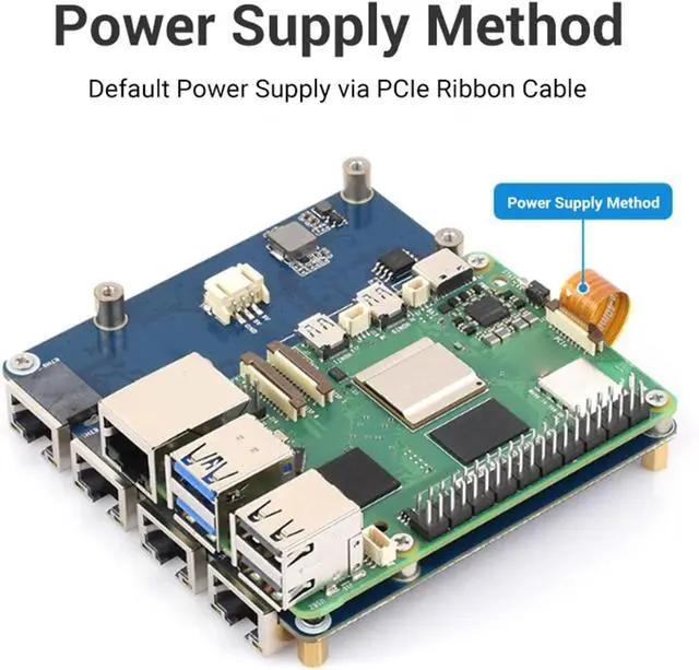 Alt view image 3 of 7 - PCIe to 4 2.5G ETH Board, 10 100 1000 2500Mbps, Plug & Play, Quad Port, Multi Gigabit Network Card, PCI Express Ethernet Expansion Card