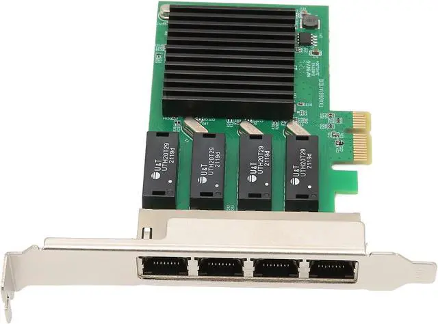 Alt view image 3 of 7 - 1000Mbps PCIE NIC Network Card, 4 RJ45 Ports PCI E Ethernet LAN Adapter for Realtek RTL8111H Chipset, PCIE Network Interface Card for Server for Linux for VMware