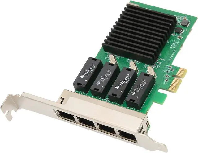Alt view image 4 of 7 - 1000Mbps PCIE NIC Network Card, 4 RJ45 Ports PCI E Ethernet LAN Adapter for Realtek RTL8111H Chipset, PCIE Network Interface Card for Server for Linux for VMware
