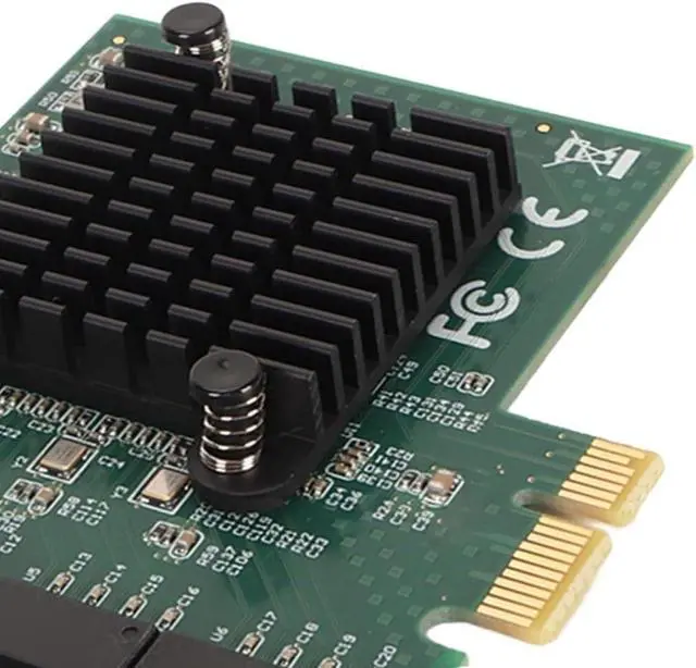 Alt view image 5 of 5 - NA8111 T4 4-Port Gigabit Ethernet PCIe X1 Network Card with RTL8111 Chip for Windows Server, Stable Low Power