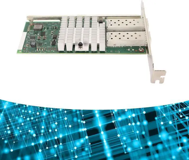 Alt view image 3 of 7 - 10Gb SFP + PCI E Network Card NIC, Dual Port with for BROADCOM BCM57810S Chip, Stable, for Windows/for Linux/VMware Compatible