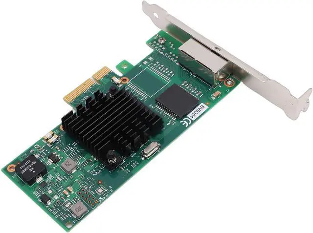 Alt view image 6 of 7 - Zunate Gigabit Dual Port PCIe Network Card, I350 T2 Compatible 1Gb Ethernet Adapter 2 RJ45 LAN Ports PCI Express 2.0 X4 for Server Desktop Linux VMware