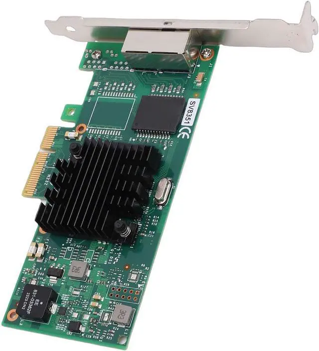 Alt view image 7 of 7 - Zunate Gigabit Dual Port PCIe Network Card, I350 T2 Compatible 1Gb Ethernet Adapter 2 RJ45 LAN Ports PCI Express 2.0 X4 for Server Desktop Linux VMware