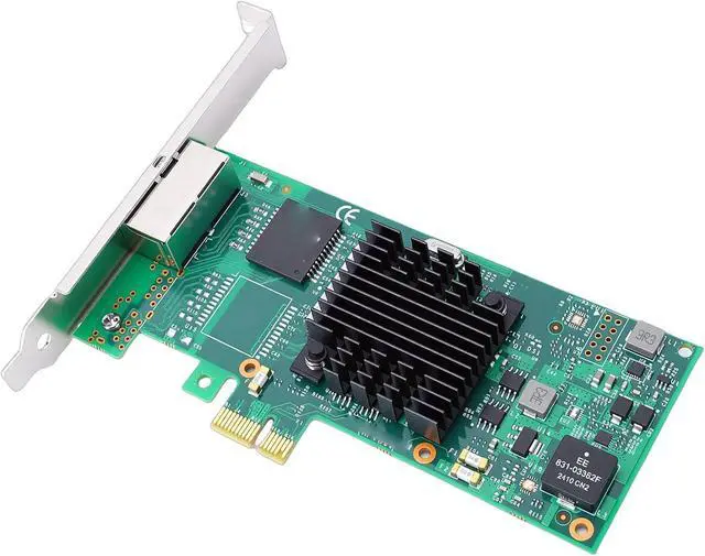 Alt view image 5 of 7 - SUNGOOYUE Dual Port Gigabit Ethernet PCIe Network Card, PCI Express 2.1 x1 Adapter with Chipset, for Servers Desktops and Industrial Applications