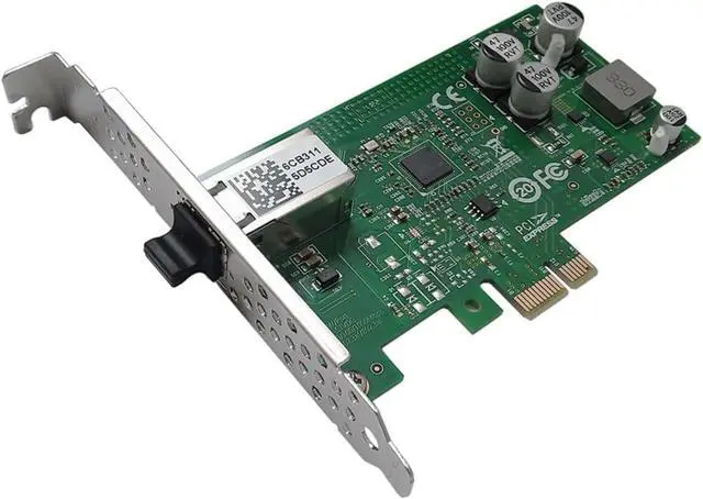 Alt view image 4 of 4 - PCIe x1 Single-Port 802.3at PoE+ Gigabit Vision Frame Grabber Card (1 ntel I210)