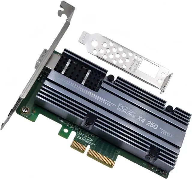 Main image of 25G Single Optical Port Network Card PCIE-3.0 X4 Slot Supports Internet Cafe diskless PXE Compatible MCX4111A-ACAT 5G Single Port Network Card