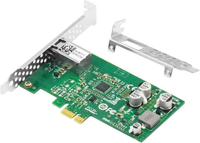 Alt view image 2 of 4 - PCIe x1 Single-Port 802.3at PoE+ Gigabit Vision Frame Grabber Card (1 ntel I210)