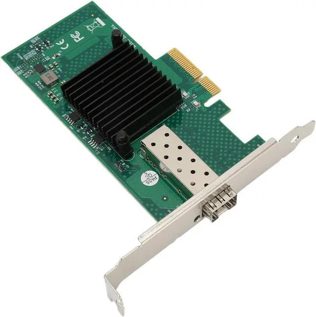 Alt view image 3 of 7 - 10Gbps PCIe Network Card, 82599EN, LAN on Motherboard, 10BASE T 100BASE TX 1000BASE T, IPMI Delivery, VLAN Filtering, Suitable for Freebsd, ESXi, 7, Server 2012