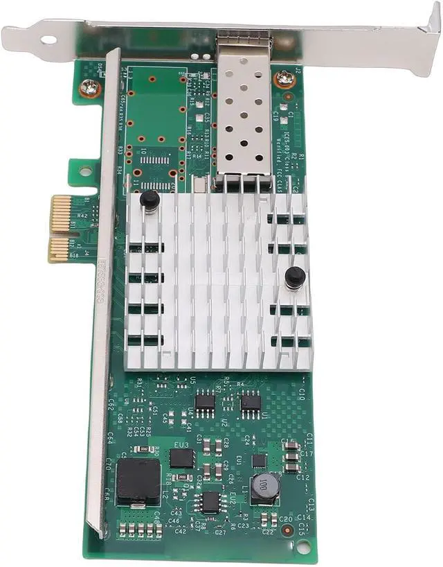 Alt view image 3 of 7 - Generic PCI E X1 Network Card 10G SFP Optical Port Adapter Full Duplex Enhancement for Ubuntu Support, 1pc