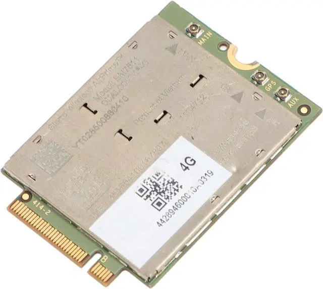 Main image of 4G LTE Module for Laptop M.2 PCIe CAT12 Modem, 600Mbps Download & 150Mbps Upload, USB 3.0 + SIM Slot, Linux-Compatible Wireless Network Adapter