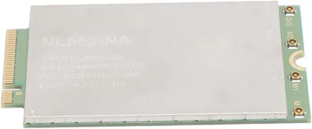 Alt view image 3 of 7 - 4G LTE Network Card, NL952 NA M.2 Network Card 2000Mbps DL Speed for PC Laptops
