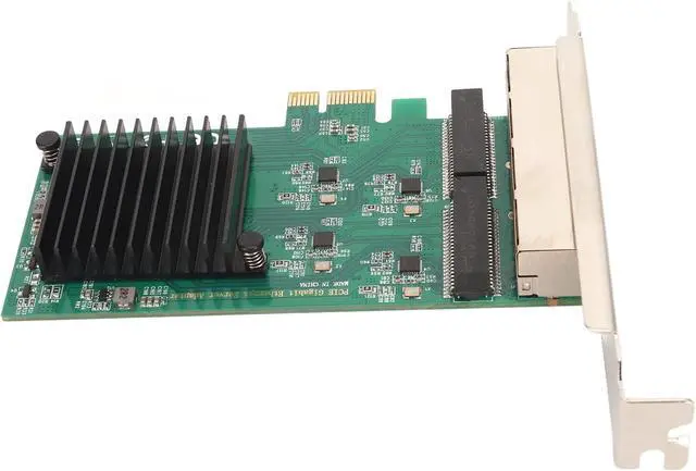 Alt view image 5 of 7 - 4 Port PCIe Network Adapter, Wake on LAN Controller, 10/100/1000Mbps RJ45 Gigabit Ethernet Card, for for for