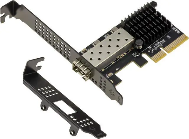 Alt view image 4 of 6 - KALEA-INFORMATIQUE PCIe x4 Gen 4.0 One Port SFP+ 10G Network Controller Card with Chipset REALTEK RTL8127 Chipset, Low Consumption, Passive Cooling