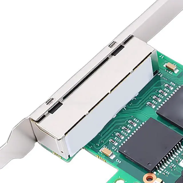 Alt view image 7 of 7 - ciciglow Gigabit Ethernet Network Card, 4 Port PCIe Adapter with 350AM4 Chipset and Low Profile Bracket, for Desktop PC Server Industrial Application