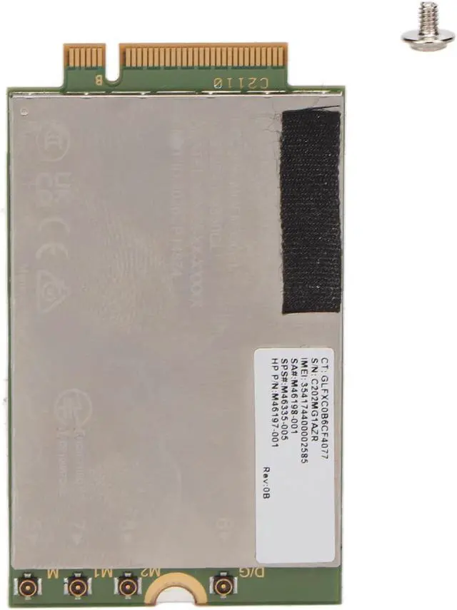 Alt view image 5 of 7 - 5G LTE Network Card, Plug and Play Accurate Size FM350 GL Network Card, 4.67Gbps Downlink 1.25Gbps Uplink for Desktop