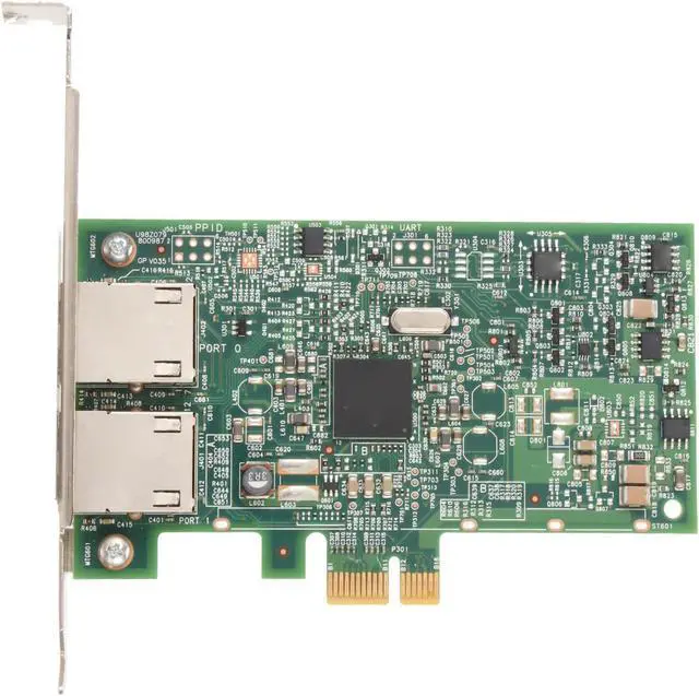 Alt view image 6 of 7 - PCIe Network Card BCM5720 Chip 5GT S 10.100.1000Mbps 2 Gigabit RJ45 Server Adapter for Server 2008