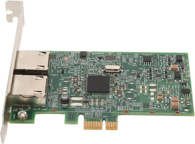 Alt view image 5 of 7 - PCIe Network Card BCM5720 Chip 5GT S 10.100.1000Mbps 2 Gigabit RJ45 Server Adapter for Server 2008