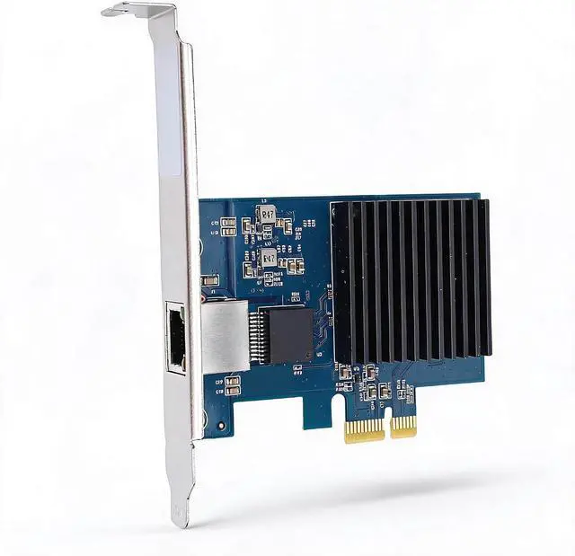 Main image of 10Gbps PCIe Network Card, 2.5G 5G Multi Gigabit Ethernet Adapter with PCIe 4.0 x1, Compatible with Linux for Home Server Gaming PC