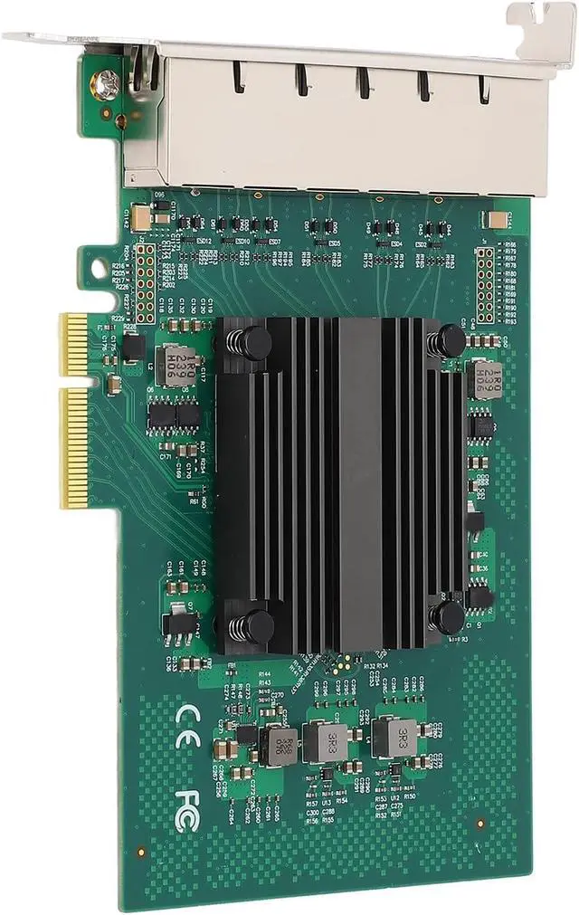 Alt view image 4 of 7 - PCI Express Ethernet Adapter, Gigabit PCIe Network Card Transmission 1000 MBIT/S for