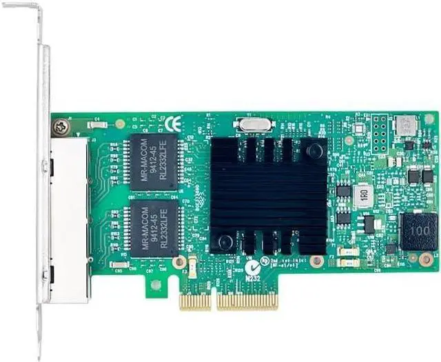 Main image of 4-Port Gigabit Network Card, PCIe x4, RJ45 Ethernet Adapter, 1Gb/s I350AM4 Chipset