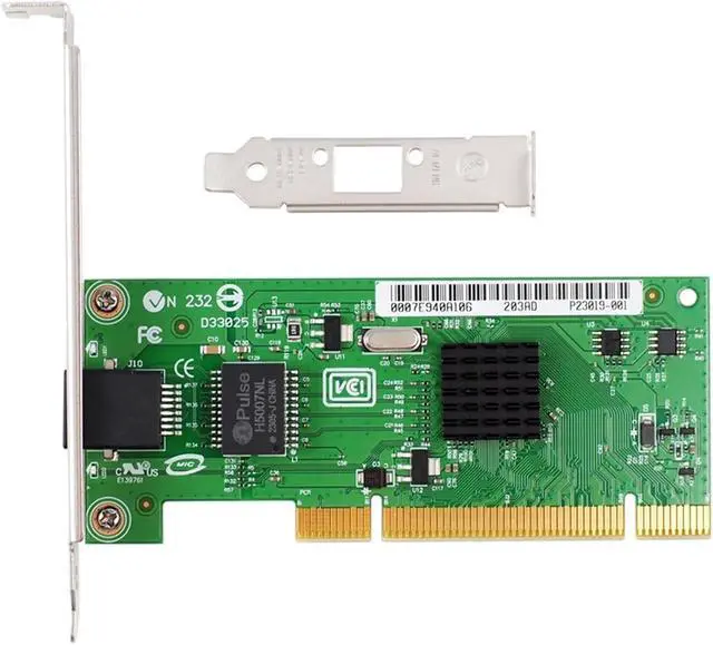 Alt view image 2 of 5 - 8390MT 82540 PRO/1000 MT Gigabit PCI diskless Network Card ethernet RJ45 LAN Adapter Converter Card