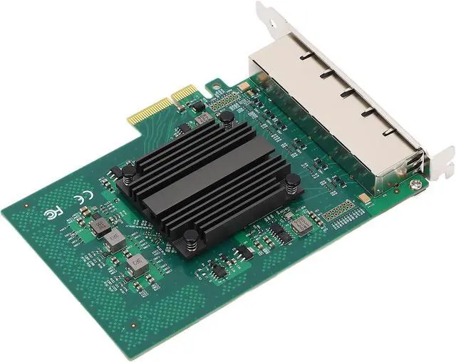 Alt view image 3 of 7 - PCI Express Ethernet Adapter, Gigabit PCIe Network Card Transmission 1000 MBIT/S for