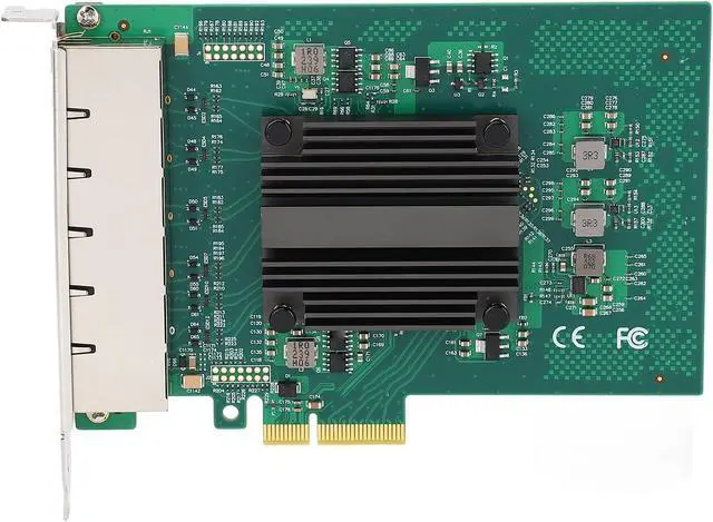 Alt view image 6 of 7 - 1000Mbps High Speed Transmission PCIe Gigabit Network Card for Desktop Server with 6 RJ45 Ports