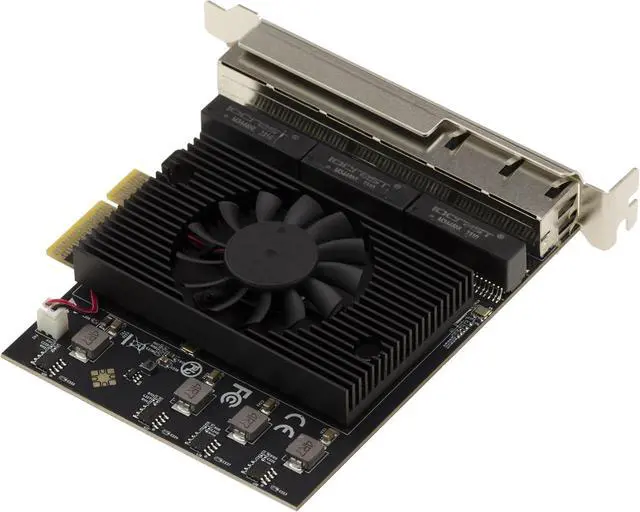 Alt view image 3 of 4 - KALEA-INFORMATIQUE PCIe 6 Port 2.5 LAN Gigabit Ethernet 10 100 1000 2500 1G 2.5G RJ45 Network Controller Card with Realtek RTL8125 Chipset