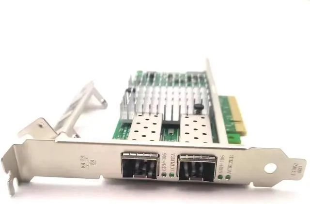 Alt view image 5 of 6 - Generic X520-DA2 10G PCI Express x8 82599 ES Chip Dual Port Ethernet Network Adapter E10G42BTDA,SFP not included